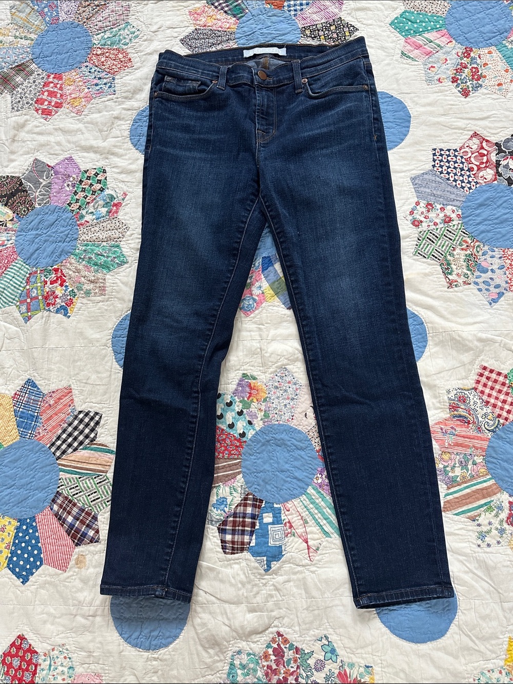 J Brand Women's Dark Vintage  Skinny Jeans